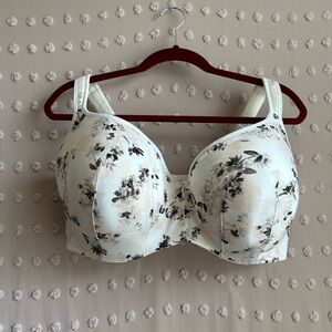 Cacique‎ Floral Lightly Lined Balconette Bra 40H